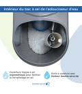 Adoucisseur d'Eau Tactile 16L Fleck 5800 XTR Volumétrique Électronique Fabriqué En France