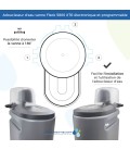 Adoucisseur d'Eau Tactile 16L Fleck 5800 XTR Volumétrique Électronique Fabriqué En France