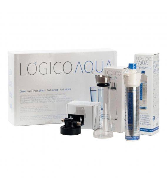 Pack purificateur d'eau Logico Aqua direct complet avec bouteille