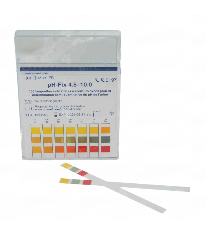 Bandelette de test de pH - Meringer